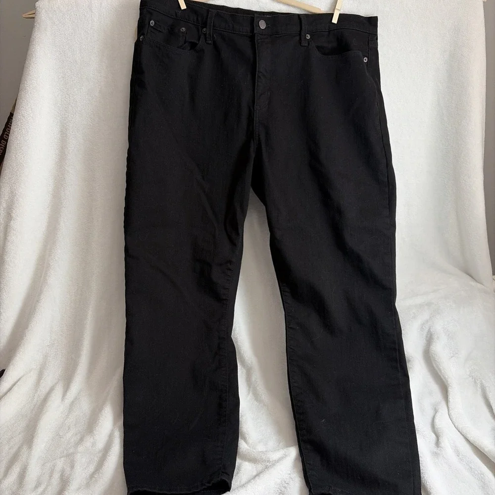 Banana Republic Men's‎ 34/18 Black Skinny Fit Jeans